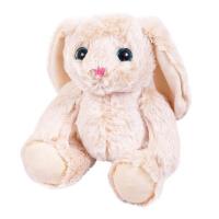 Мягкая игрушка ABtoys Кролик бежевый, 18 см - M2060