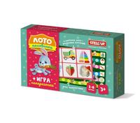 Настольная игра Стеллар Лото *Половинки*+ игра *Наперегонки* - 00919