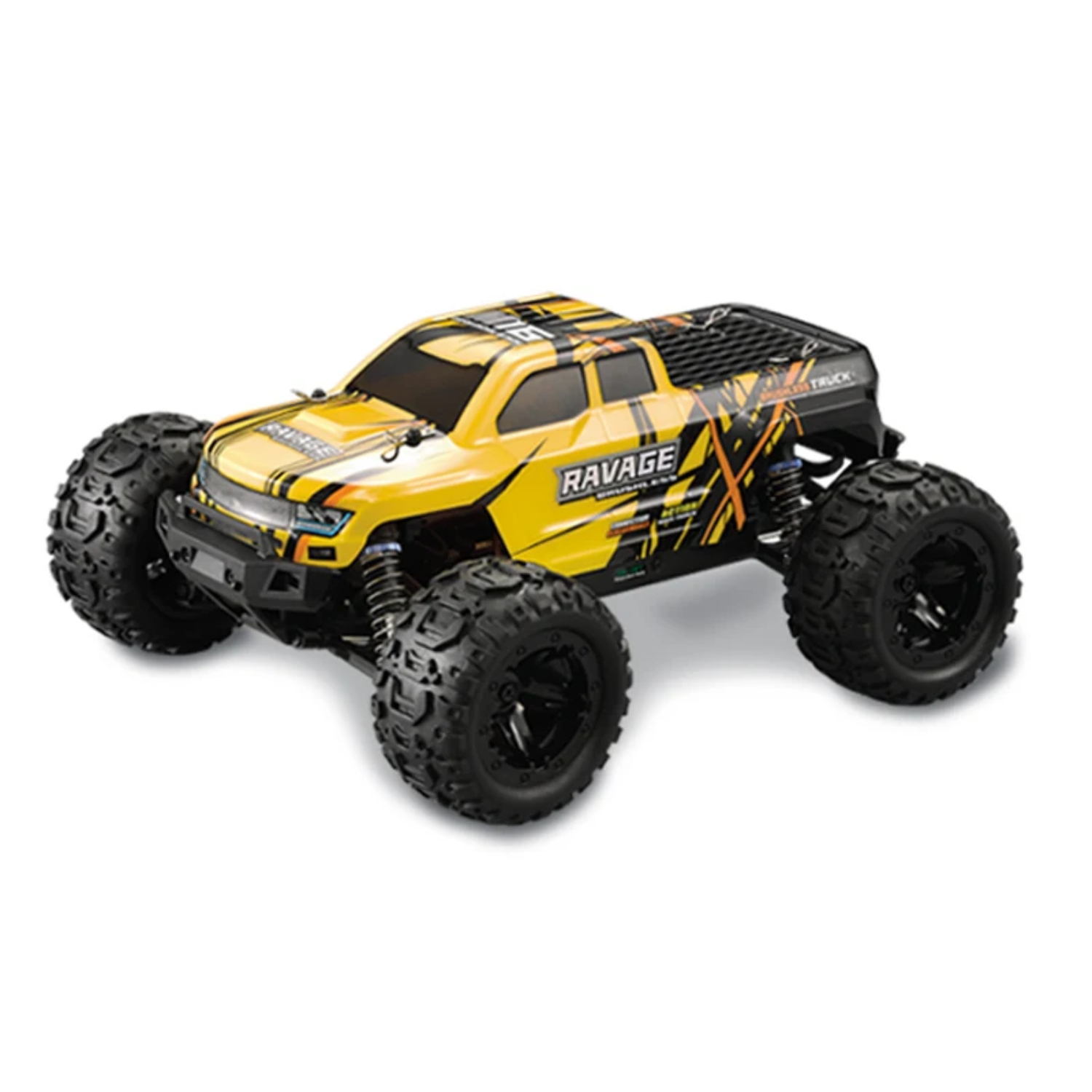 Радиоуправляемый монстр Haiboxing Ravage 4WD RTR - HBX-16889A-Yellow ...