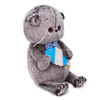 Мягкая игрушка Budi Basa Басик BABY с рыбкой 20 см - BB-045