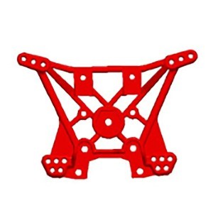 Держатель амортизаторов задний красный для Remo Hobby Mmax, EX3 1|10 - RP2318