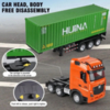 Радиоуправляемый грузовик контейнеровоз Huina 2WD RTR масштаб 1:18 2.4G - HN1317-GREEN