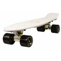 Скейтборд Triumf Active 22* TLS-401 белый с черными колесами - во2915