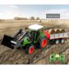 Радиоуправляемый сельскохозяйственный трактор с погрузчиком Double Eagle 2WD RTR масштаб 1:16 2.4G - E356-003
