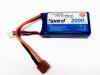 Аккумулятор Li-Po Spard 2000mAh, 7,4V, 20C, T-plug для Remo Hobby 1|16, Himoto 1|18 - YT923560HHHH