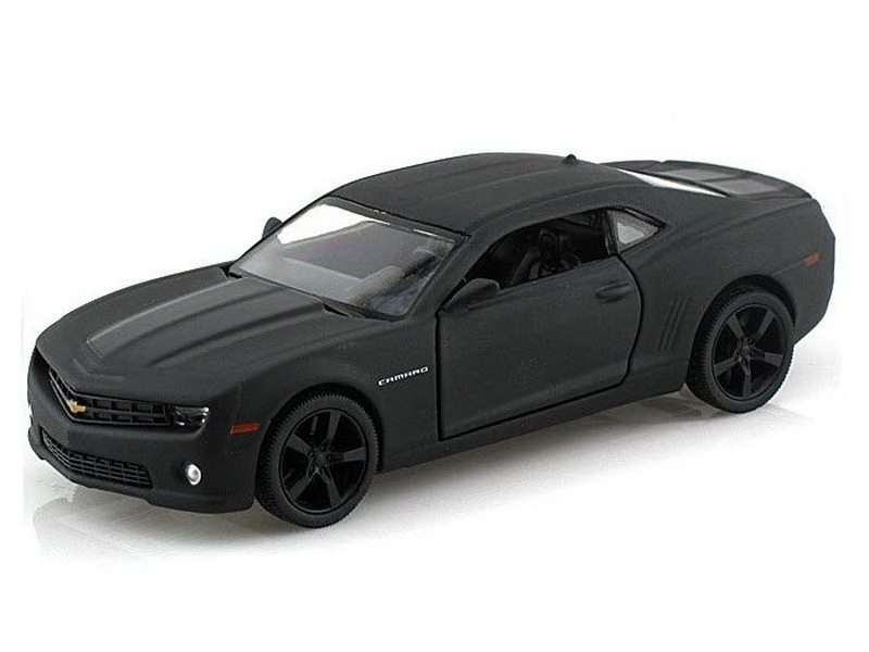 Машина Ideal Chevrolet Camaro масштаб 1:30-39 (черный матовый) - ID-006031mb