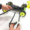 Зимний на липучках защитный чехол для радиомодели RC TEAM ASSOCIATED RC8.2E 1:8 - PolyM-CovTA02Ru