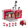 Игровой набор Yako Toys Пожарная часть, 67 деталей - M7137-1
