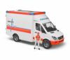 Скорая помощь Bruder Mercedes-Benz Sprinter с фигуркой водителя - 02-536