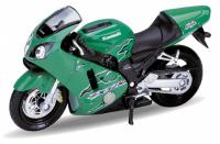 Мотоцикл Welly Kawasaki ZX-12R масштаб 1:18 - 12167P