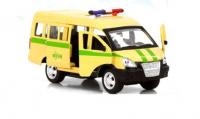 Металлическая машинка Play Smart ГАЗ-3221 Инкасация - Р41126