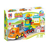 Конструктор KIDS HOME TOYS *Автомобильная заправка* 38 элементов - JY135418