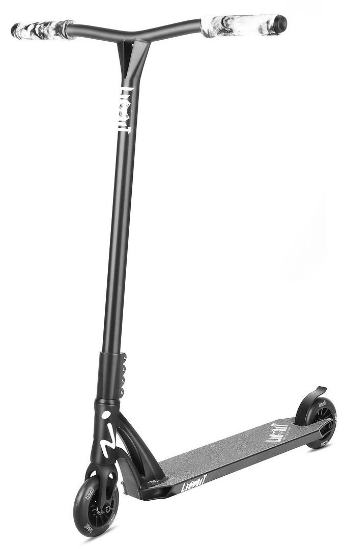 Трюковой самокат Limit LMT06, цвет черный-белый - во2560-6
