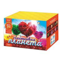 Фейерверк Счастливая планета (1,25*х 100) МОНОБЛОК - ЕС760