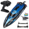 Радиоуправляемый катер HJ Toys Blue SpeedBoat RTR 2.4G - HJ808-BLUE