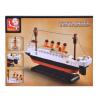 Конструктор SLUBAN *Титаник*, 194 детали - JB900247