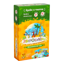 Настольная игра развивающая Банда умников Зверобуквы - УМ030