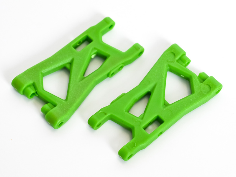 Рычаги подвески нижние для Remo Hobby 1:16, тюнинг, зеленые - RP2505-GREEN