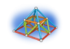 Конструктор GEOMAG Confetti 88 деталей - 353
