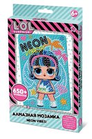 Алмазная мозаика LOL. *Neon Vibes*, 10х15 см. - LA0010