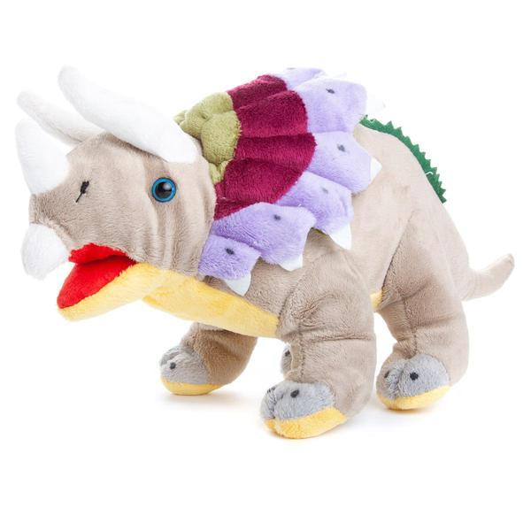Мягкая игрушка ABtoys Dino World. Динозавр Трицераптор, 36 см - 660275.003