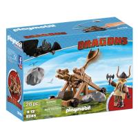 Конструктор Playmobil Драконы: Гоббер с катапультой - 9245pm