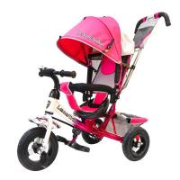 Велосипед трехколесный Lexus Trike надувные колеса 10* и 8* - 950-N108-PINK+WHITE