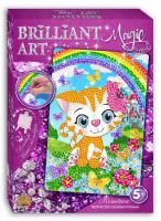 Мозаика со стразами Magic Crystal Котёнок - 64597б