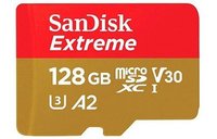 Карта памяти microSDXC UHS-I U3 SANDISK Extreme 128 ГБ - SDSQXA1-128G-GN6MA