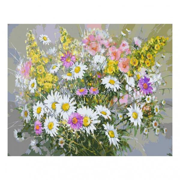 Картина по номерам *Букет с ромашками*, 40*50 см - 043-AB