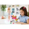 Кукла Barbie с щенками в коляске - GHV92