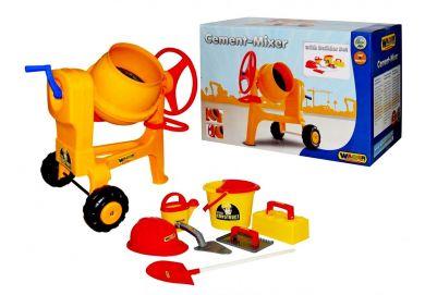 Игровой набор каменщика Wader Бетономешалка №7 Construct - 50649