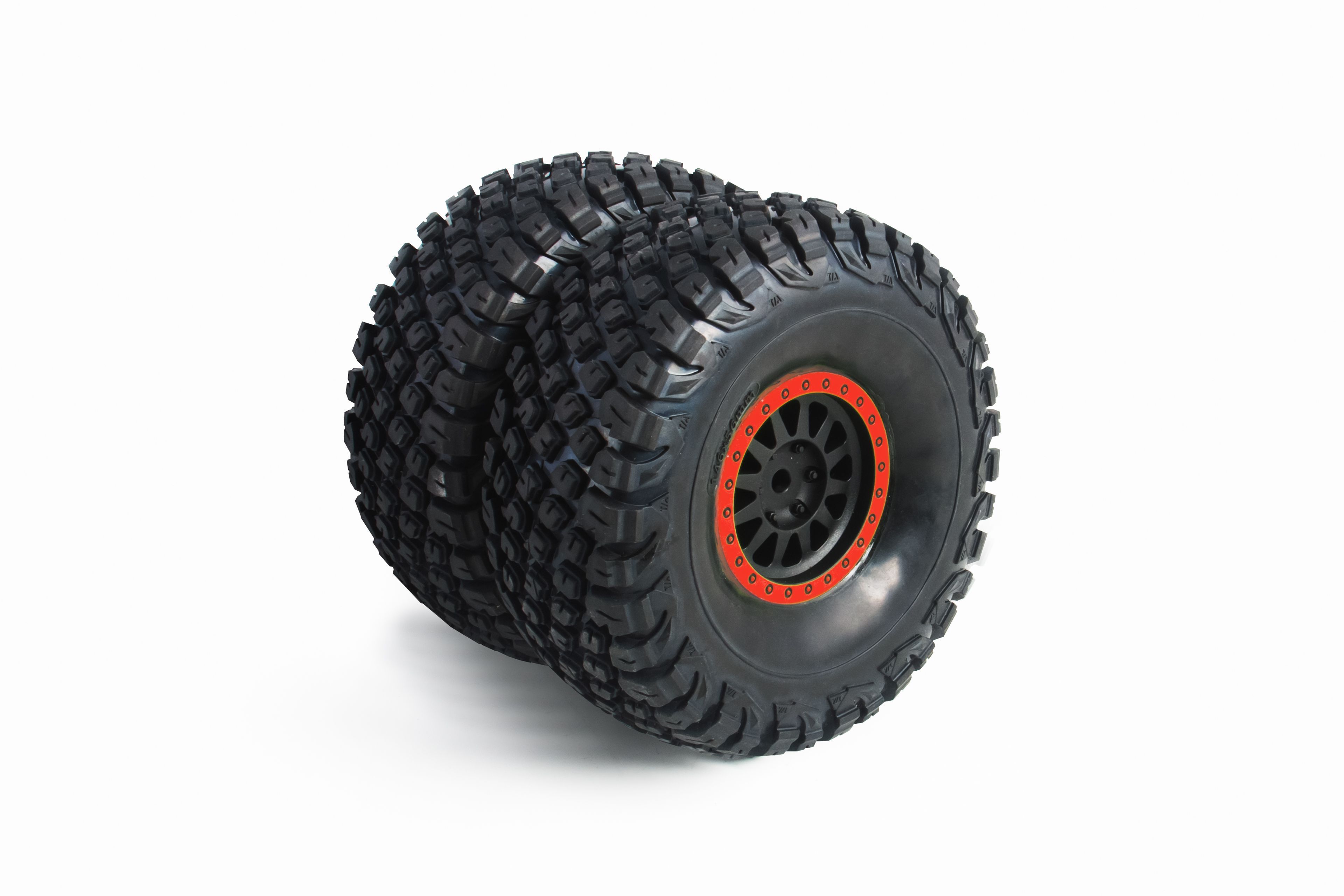 Комплект колёс Wheel and Tire Mounted Red 4073 TB7 2шт. - YK-71175