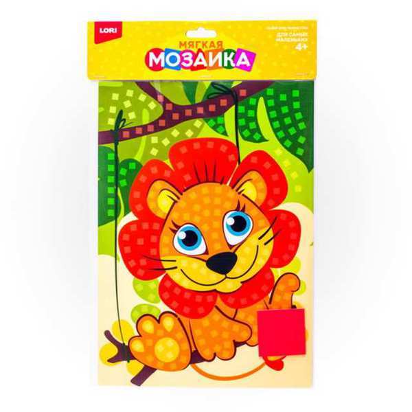 Мозаика мягкая *Львёнок*, большой набор - Кэ-012