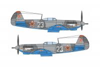 Сборная модель Советский истребитель Як-9К масштаб 1:48 - AK48021