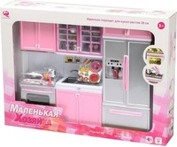Детская кухня для кукол Junfa Toys Модерн, звук, свет - 26210P