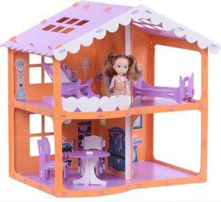 Игровой набор *Кукольный загородный дом Анжелика с мебелью* - 000254