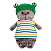 Мягкая игрушка Budi Basa Басик в шапке *Лягушка* 25 см - Ks25-177