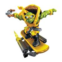 Фигурка Черепашки Ниндзя 2 Mega Bloks Mikey Turbo board - DPF76