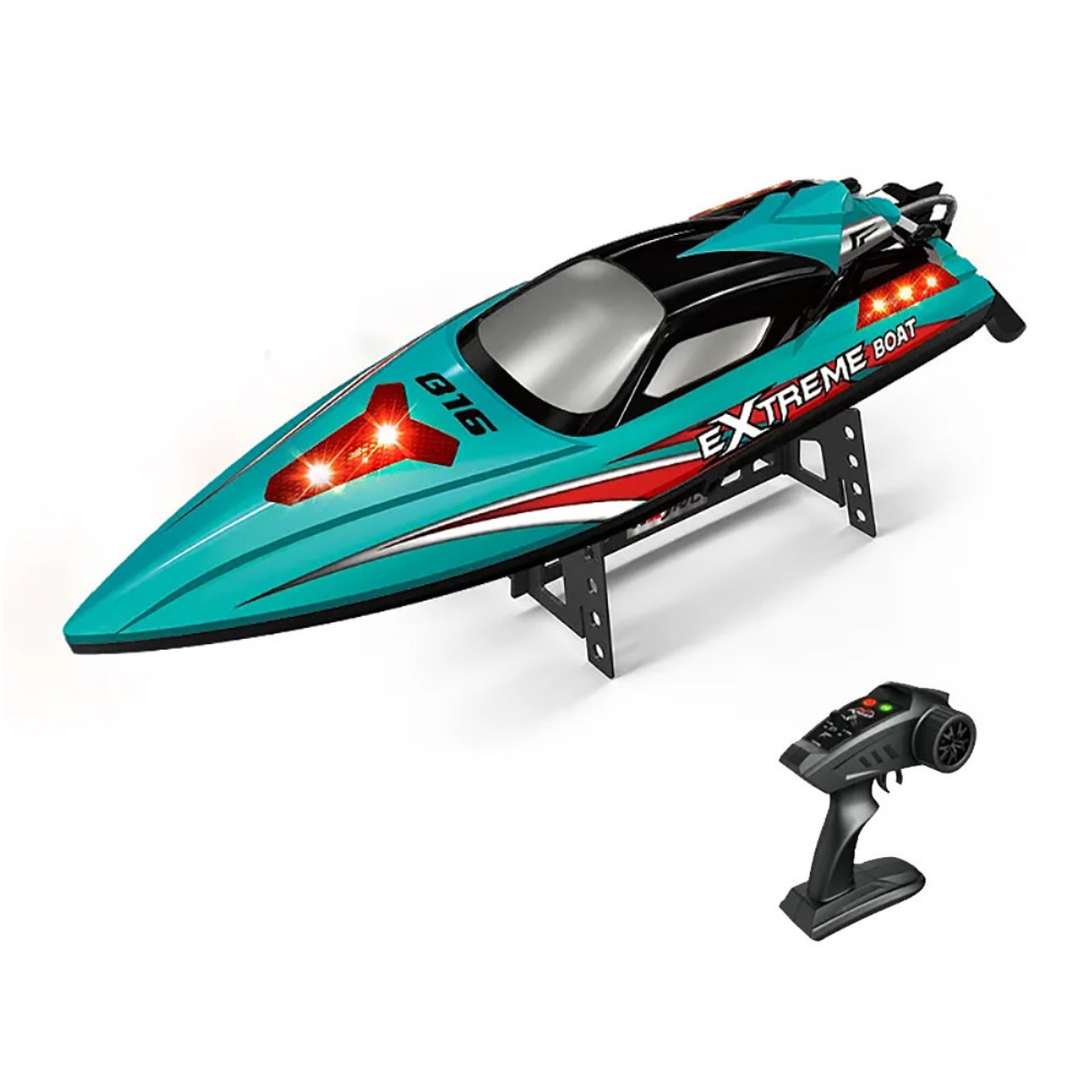 Радиоуправляемый катер HJ Toys Blue Extreme RTR 2.4G - HJ816PRO-BLUE