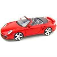 Автомобиль Porsche 911 Turbo Cabriolet масштаб 1:24 - 73348