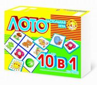 Настольная игра Лото 10 в 1 - 01740ДК