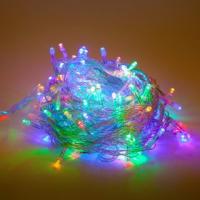 Гирлянда 140 LED, цветное свечение, прозрачный провод - 971203