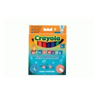 Фломастеры цветные, смывающиеся Crayola, 8 шт, для малышей - 8324