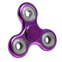 Игрушка-антистресс спиннер Fidget Spinner Хром Фиолетовый - fs_hr_violet