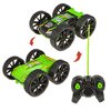 Радиоуправляемая машина-перевёртыш 1Toy Hot Wheels, вращение на 360°, свет, чёрно-зелёная - Т10978