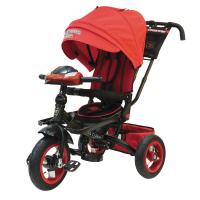 Велосипед трехколесный Lexus Trike надувные колеса 12* и 10* - T400M2-N1210-RED+BLACK