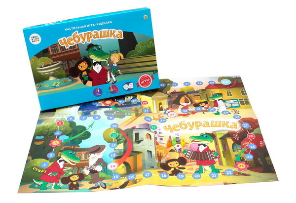 Настольная игра Рыжий кот Союзмультфильм *Чебурашка* - ИН-5035