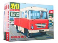 Сборная модель AVD Автобус КАГ-3, масштаб 1:43 - 4023AVD