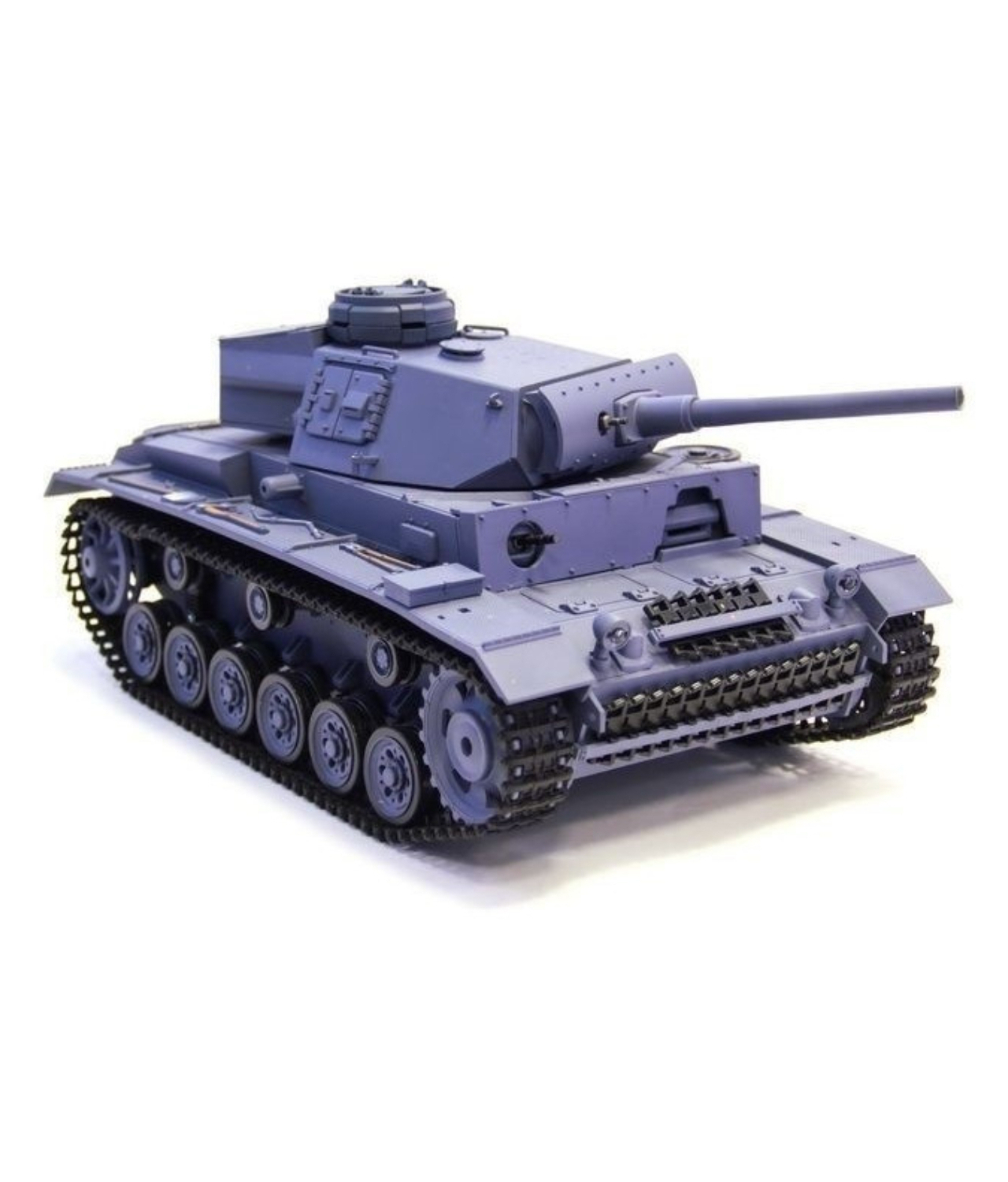 Радиоуправляемый танк Heng Long Panzerkampfwagen III (Германия) Upg V7.0 RTR масштаб 1:16 2.4G - 3848-1Upg V7